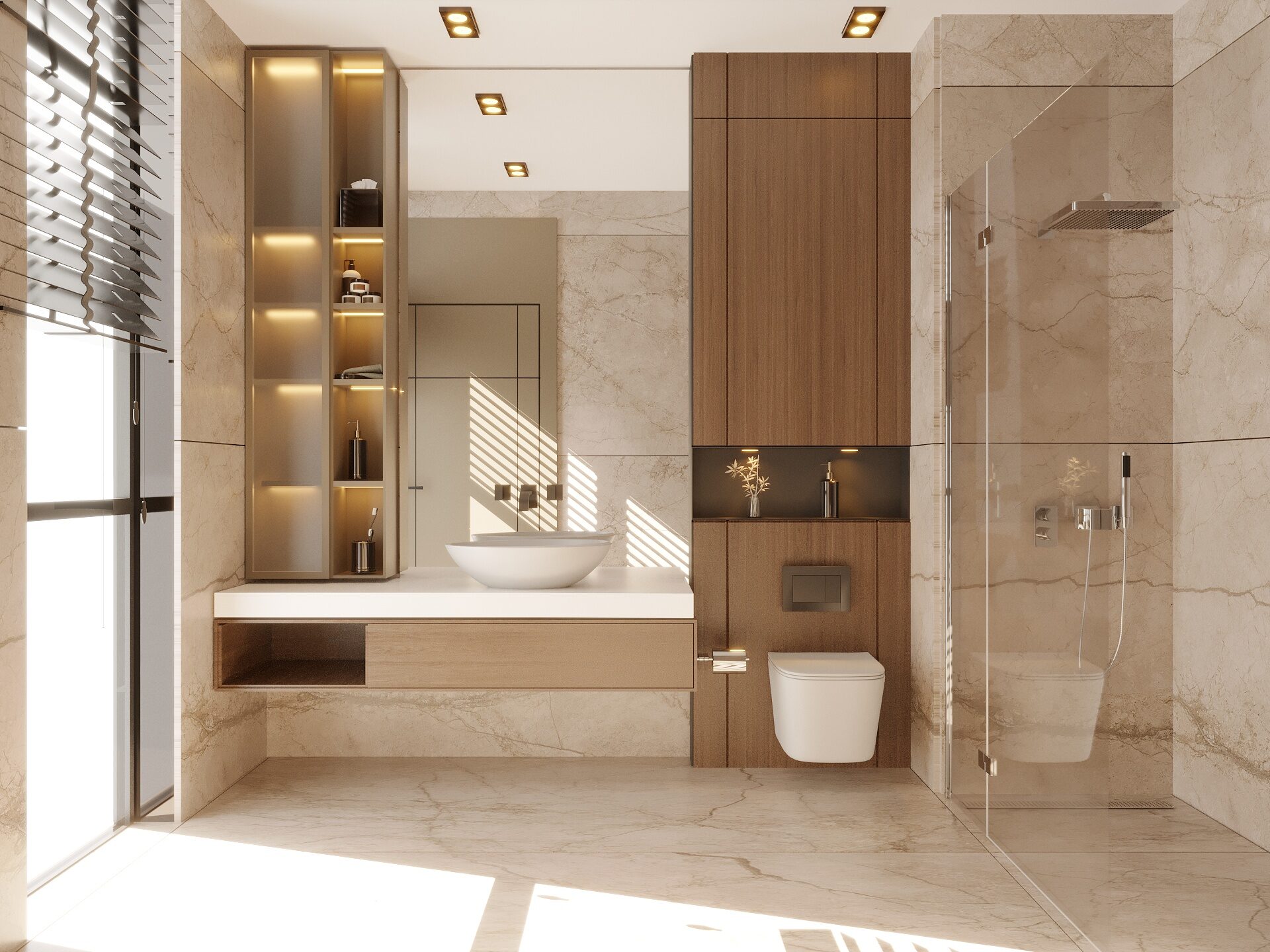 Prive Kemer Göktürk, banyo