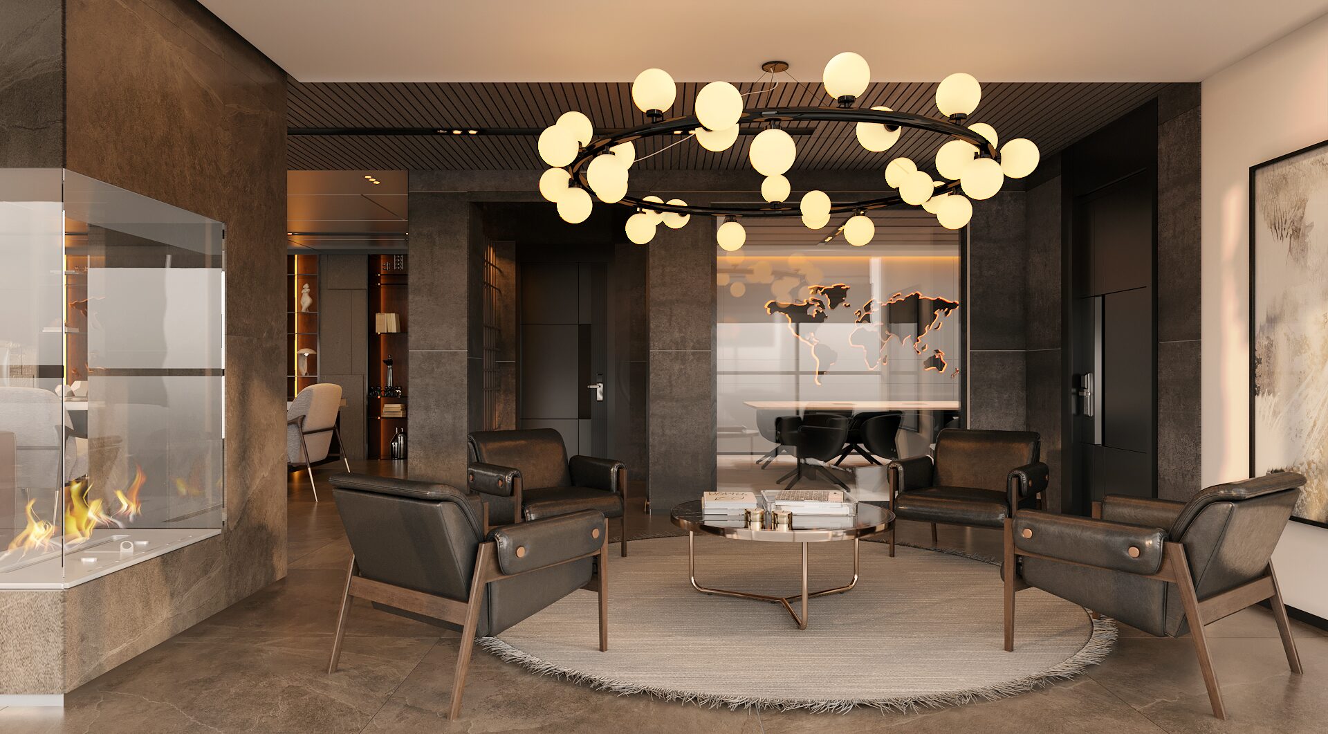 Farmakod Office, yönetici katı, dinlenme alanı