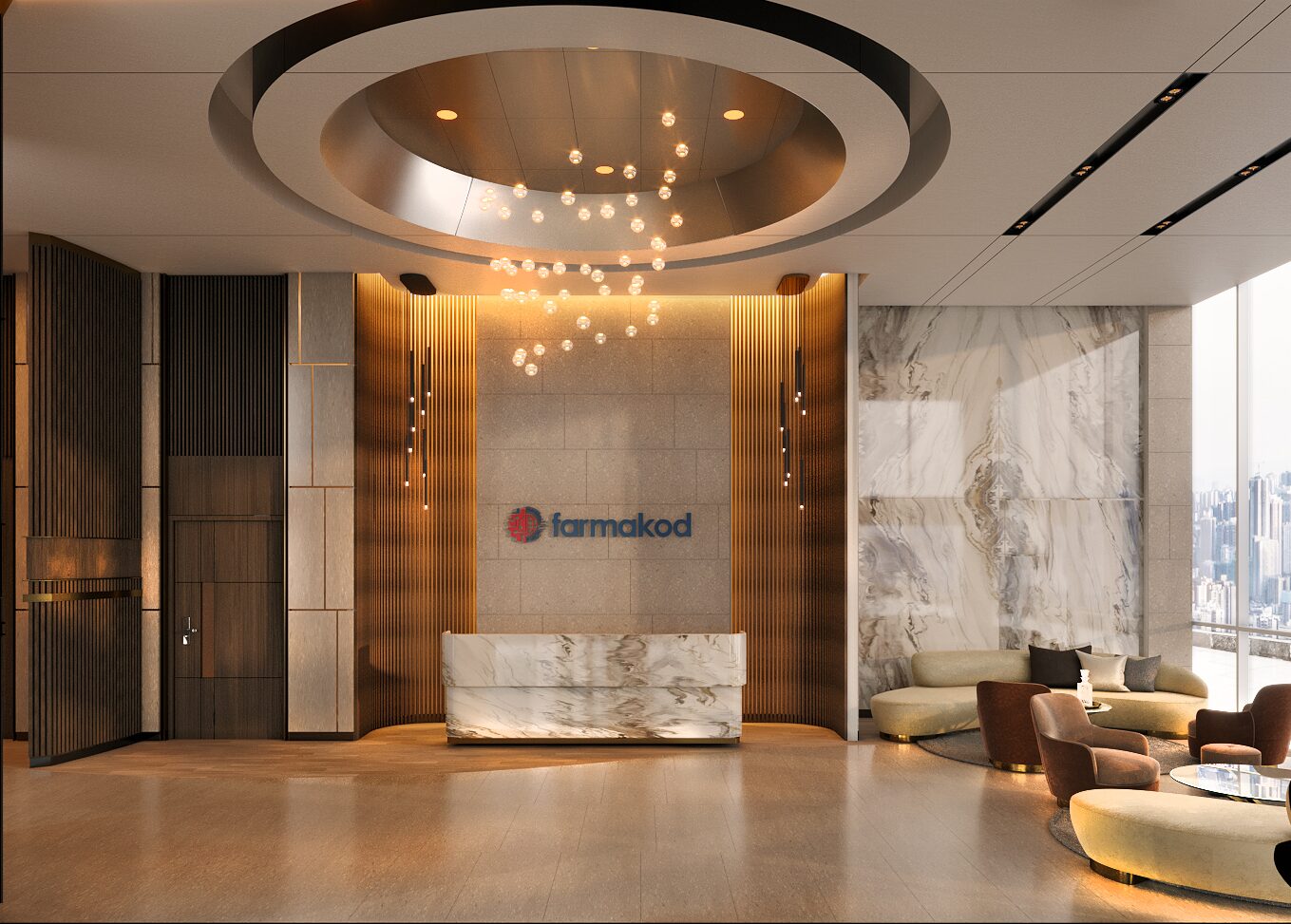 Farmakod Office, lobi