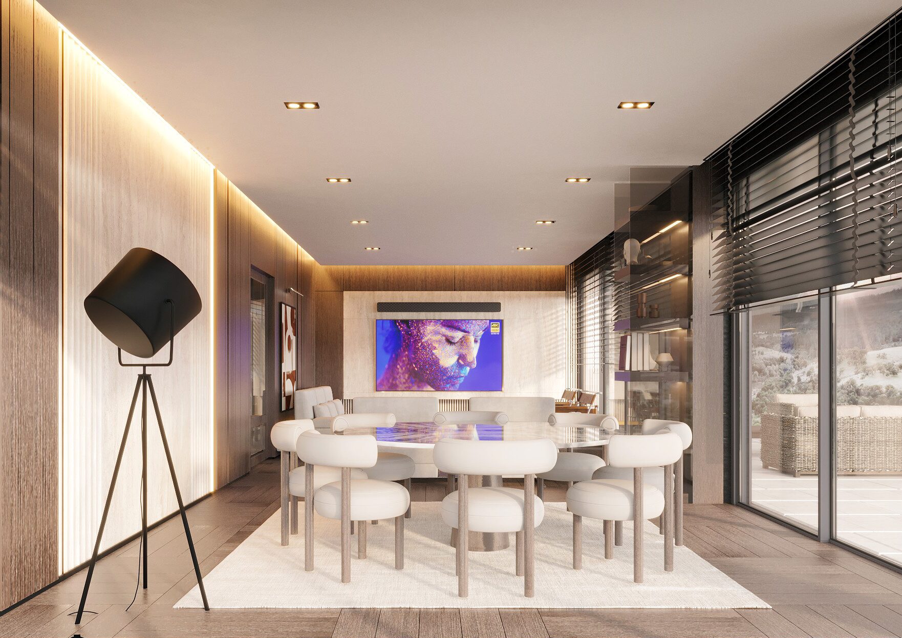 Prive Kemer Göktürk, yemek alanı