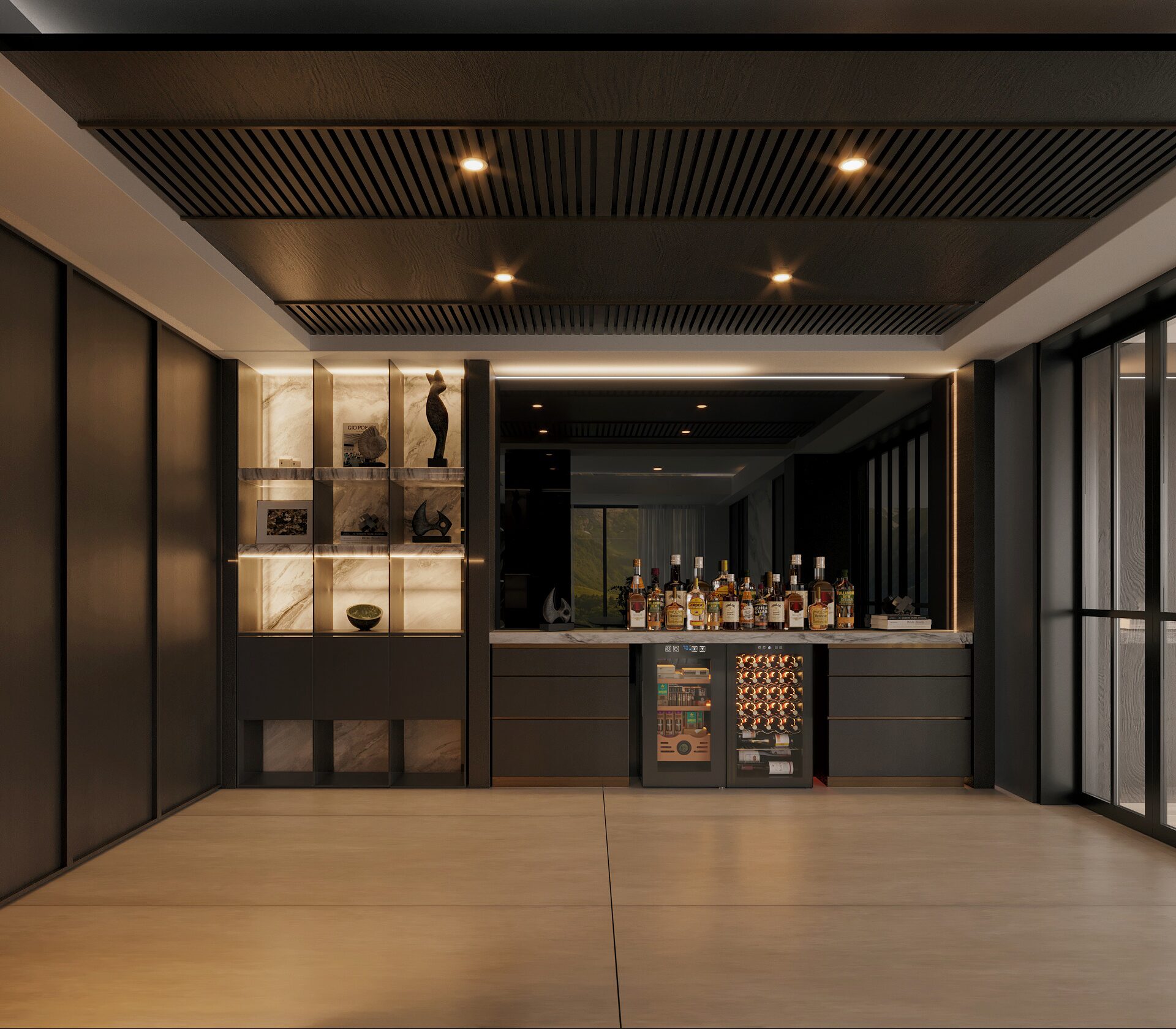 Acarkent CY Evi, bar