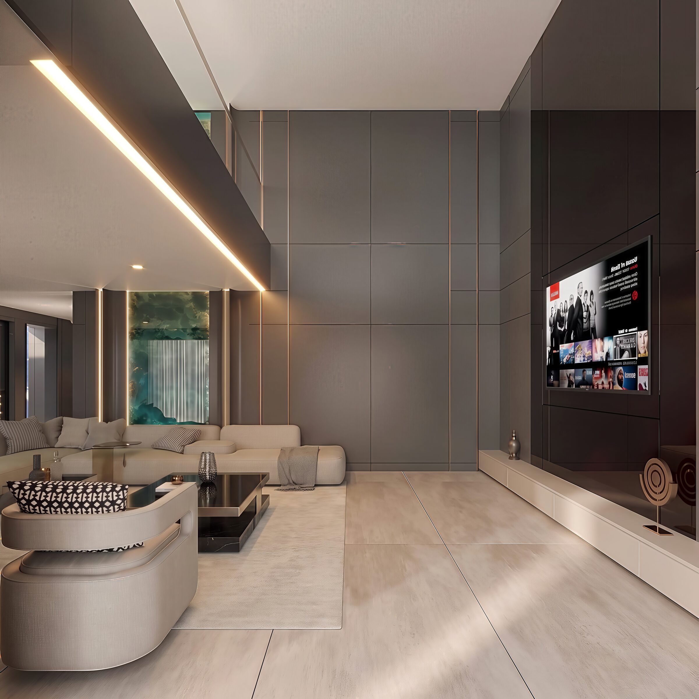 Acarkent CY Evi, salon