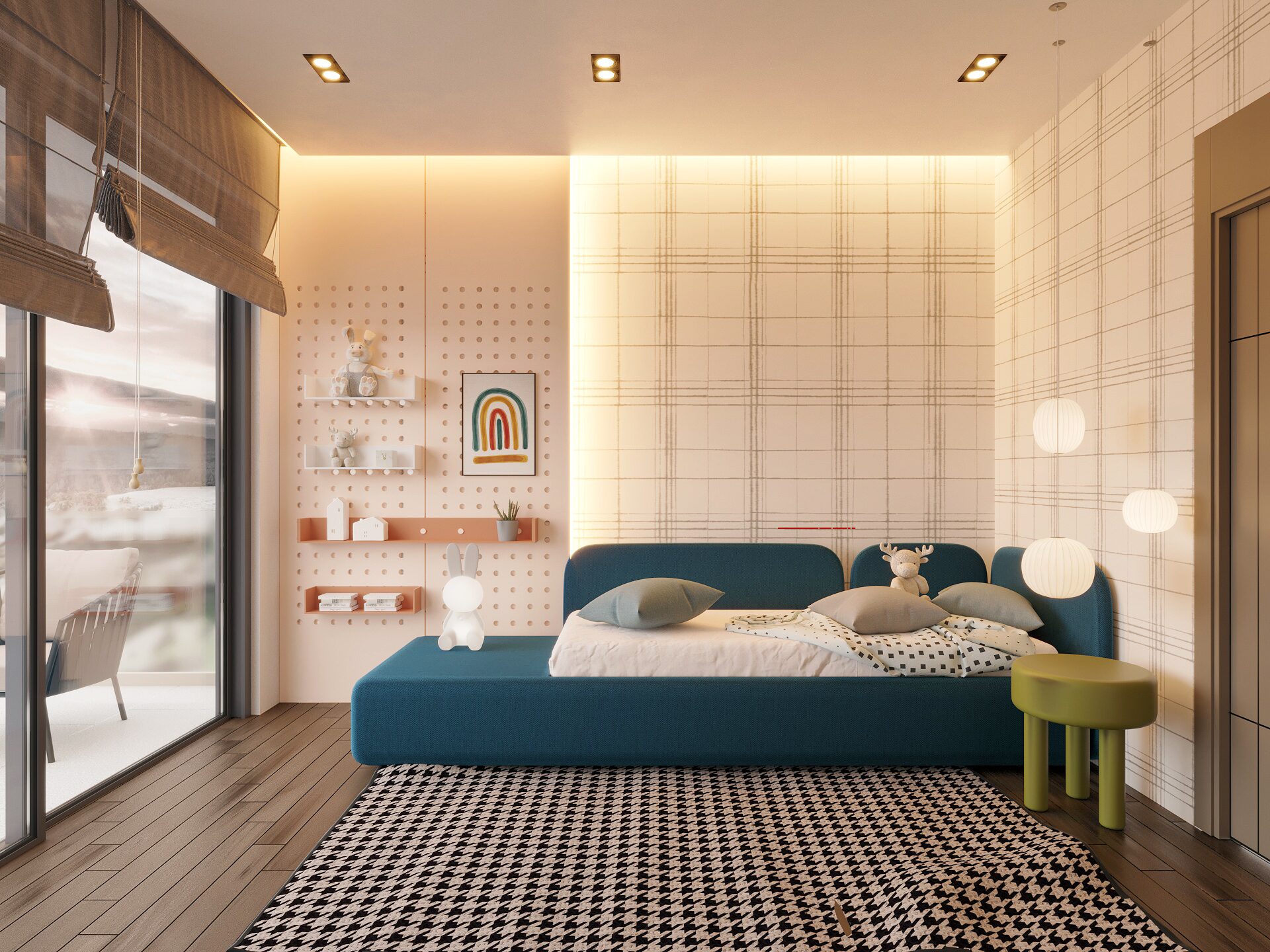 Prive Kemer Göktürk, çocuk odası