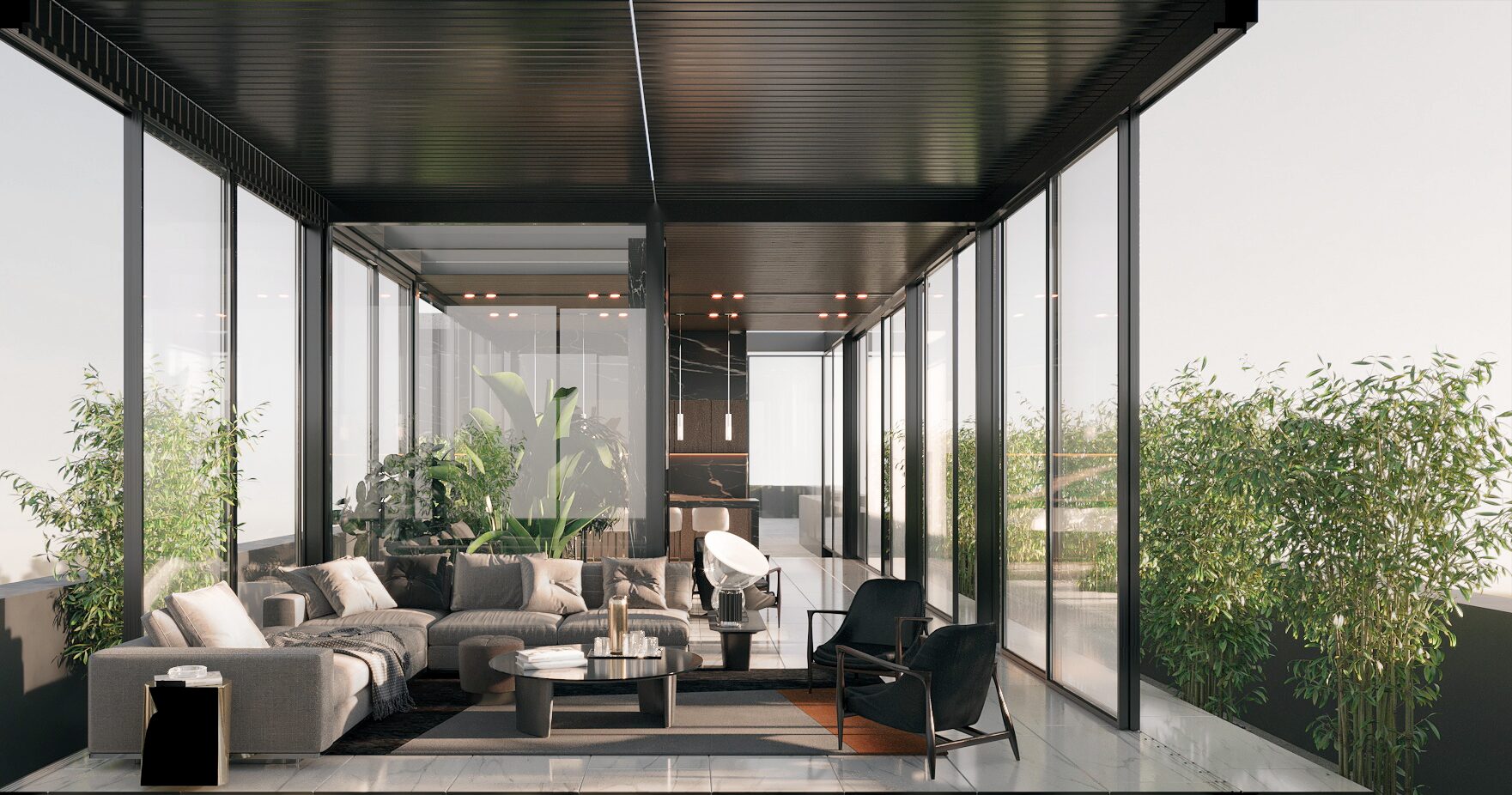 Farmakod Office, teras