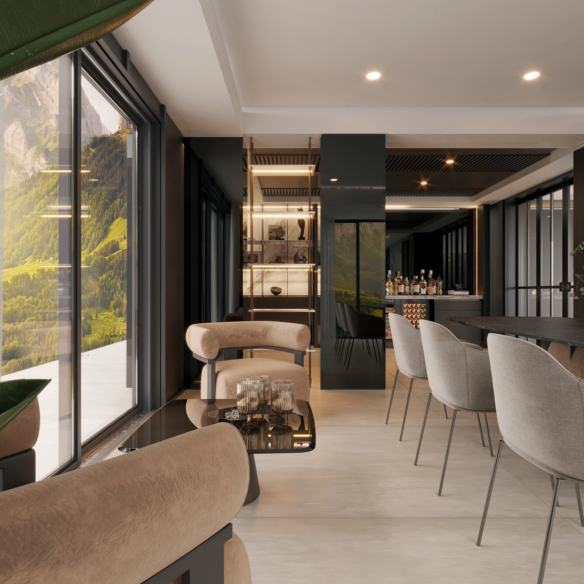 Acarkent CY Evi, bar